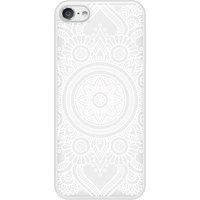 Apple iPod Touch Mandala blanc Verstevigd hoesje met sublimatie bedrukking