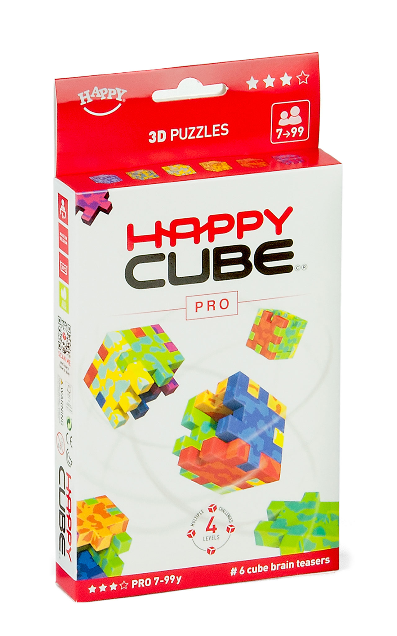 SmartGames Happy Cube 6 Colour Pack Pro