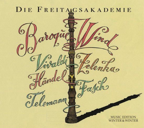 PIAS Nederland Die Freitagsakademie - Baroque Wind (CD)