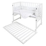 Roba Wieg safe asleep® 3 in 1 Sterrenmagie wit