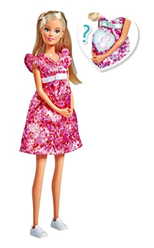 Simba Steffi Love Baby Surprise Zwangere pop met babyverrassing - 29 cm