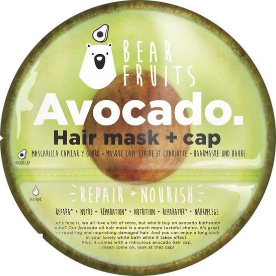 Bear Fruits Haarmasker Avocado - 20 ml
