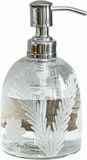 LOBERON Zeepdispenser Crystal helder/zilverkleurig