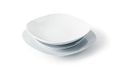 Excelsa Square tafelservies, 18-delig, porselein, wit