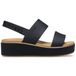 Crocs Brooklyn Matte Wrap Low Wedge Damessandalen