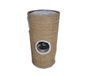 Dehner Tassilo Krabton voor katten, kattenhol, krabpaal, speelton, kattentoren, kattenmeubel, krabtoren, met 2 niveaus en 3 ingangen, Ø 36 cm x 70 cm, met sisal pluche, incl. speelmuis