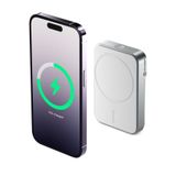ALOGIC MSPB5KWH powerbank 5000 mAh Chargement sans fil Blanc