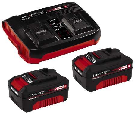 Einhell 2x 3,0Ah & Twincharger Kit