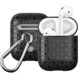 By Qubix AirPods 1/2 hoesje triangle series - soft case - zwart
