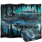 BATMAN Silky Touch Super Zachte Sprei Deken, 152 x 127 cm