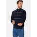Babista Plus Size katoenen trui - donkerblauw