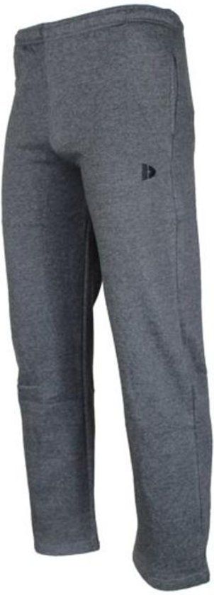 Donnay Joggingbroek met rechte pijp - Heren - XXL - Donker grijs gemÃªleerd