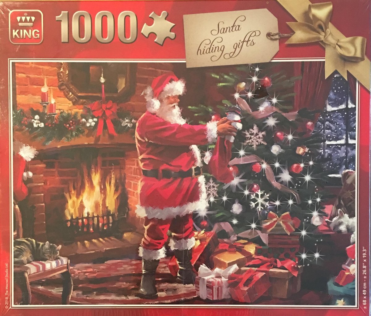 King Christmas Village puzzel 1000