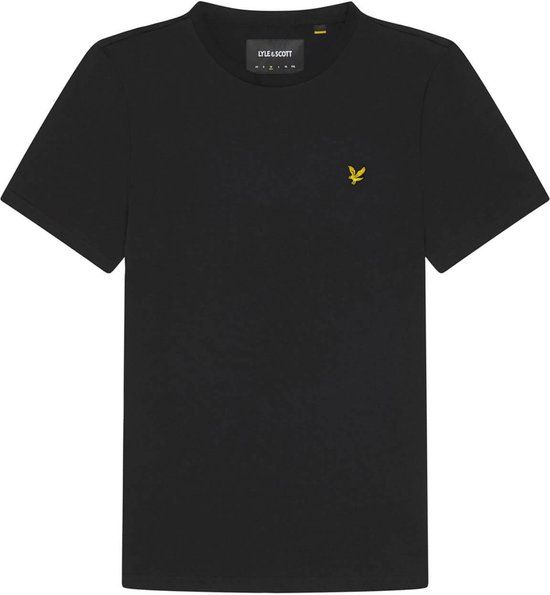 Lyle & Scott Men's T-Shirt - Black - Size M - Cotton - Regular Fit