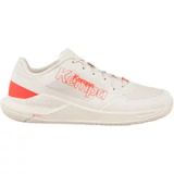 Kempa Kourtfly Three W 2008677 Handbalschoenen Dames Beige/Fluo Rot Polyester Maat 39.5