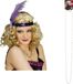 Carnaval accessoire set - hoofdband en parelketting - charleston/jaren 20 stijl