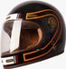 City Roadster III Fusion Casque intégral Noir/Orange Taille XS