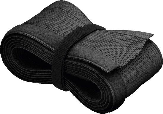 Goobay 51919 - Zwarte Flexibele Kabelsleeve - 1.8 meter