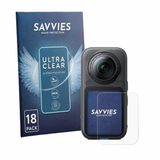 Savvies Screenprotector voor Insta360 X6 - Folie Beschermfolie transparant 18 Stuks