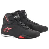 Alpinestars Sektor Motorschoenen Zwart Wit Rood Fluo Maat 11