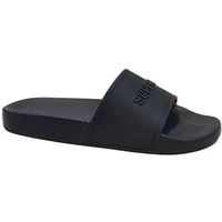Superdry Premium Graphic Badslippers Heren Zwart Maat 44-45