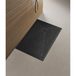 Wiesbaden Stonea Receveur de douche - Antidérapant - Composite - 800x1400x30mm - Réductible - Noir mat