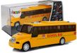 LEAN TOYS Bus scolaire à ressort avec effets lumineux et sonores