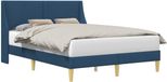vidaXL Bedframe Effen met hoofdeinde verbindingplaat