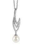 Orphelia Hanger + Ketting Sweetwater Pearl Zirconium ZH-4792