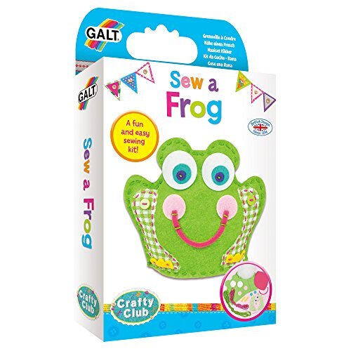 Galt Toys Naai een kikker naaiset, ambachtelijke kits voor kinderen