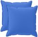 vidaXL - Kussensloop - 2 stuks - Koninklijk Blauw - 70 x 70 cm - Polyester