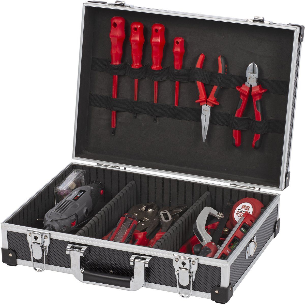 Kreator KRT640101S Gereedschapskoffer - 420 x 300 x 125 mm - zwart