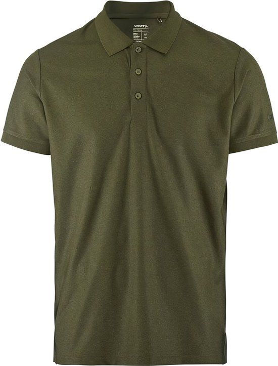 Craft Core Unify Sportpolo - Heren - Maat XS - Donkergroen