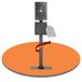 PureMounts® Tabletstandaard met afsluitbare stalen hoes voor iPad 5/6/7/8/9/iPad Air 9.7"/10.5"/10.9"/ iPad Air 9.7"/10.5"/11" en Samsung Tab A 10.1 (2019)/Tab A7/S6 Lite 10.4" zwart