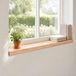 vidaXL - Raamprofielen - 2 st - Naturel - 80 x 30 x 2 cm - Massief beukenhout