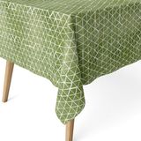 ECOMMERC3 Vlekafstotend tafelkleed voor rechthoekige tafel, 240 x 140 cm, groen