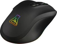 The G-Lab KULT-KRYPTON Gamingmuis, draadloos, 6400 DPI, 7 kleuren verlichting, zwart