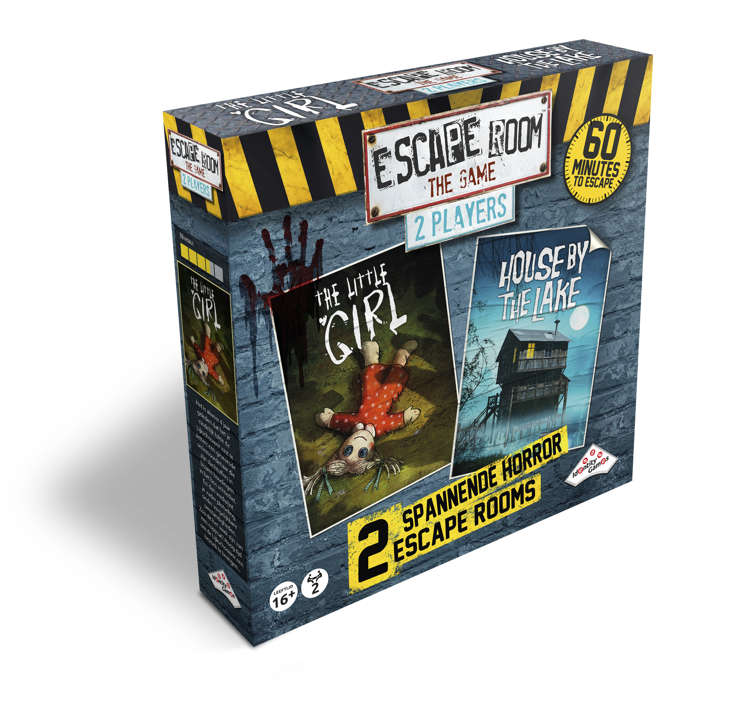 Identity Games Escape Room The Game: 2 Players Horror