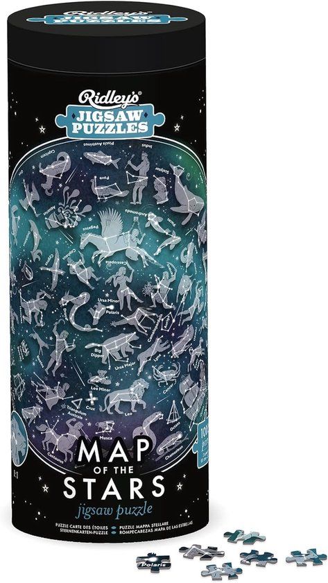 New Mags Legpuzzel Kaart Van De Sterren 1000 Stukjes