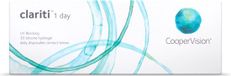 CooperVision clariti® 1 day - Lentilles journalières - -10.00 - 30 pièces
