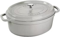 Staub The Cocotte braadpan 3,2 l Gietijzer Zilver