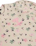 Hummel Kinderbody met korte mouwen Hmltyra S/S 228221 - Whitecap Gray - Maat 74