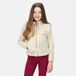 Regatta Kazumi II fleece - outdoortrui - kinderen - hele rits - donzig - wit