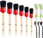 Holland Connections Set de 11 brosses de détail pour le soin automobile pour les bouches de ventilation de climatisation