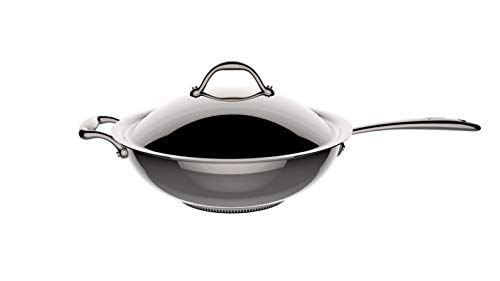 Lagostina ACCADEMIA LAGOFUSION Wokpan 30 cm (5 l) roestvrij staal + deksel