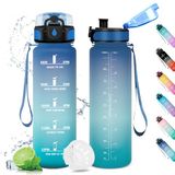Drinkfles 1 liter waterfles met filter