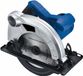 Kinzo Cirkelzaag - 230V - Blauw - met Parallelgeleider - Laminaatsnijder