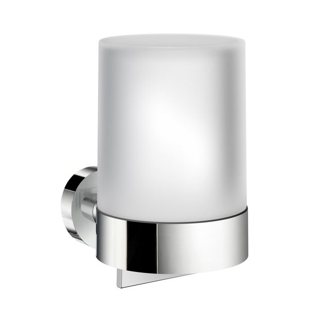 Smedbo Home Zeepdispenser - Chroom/Mat Glas - HK361