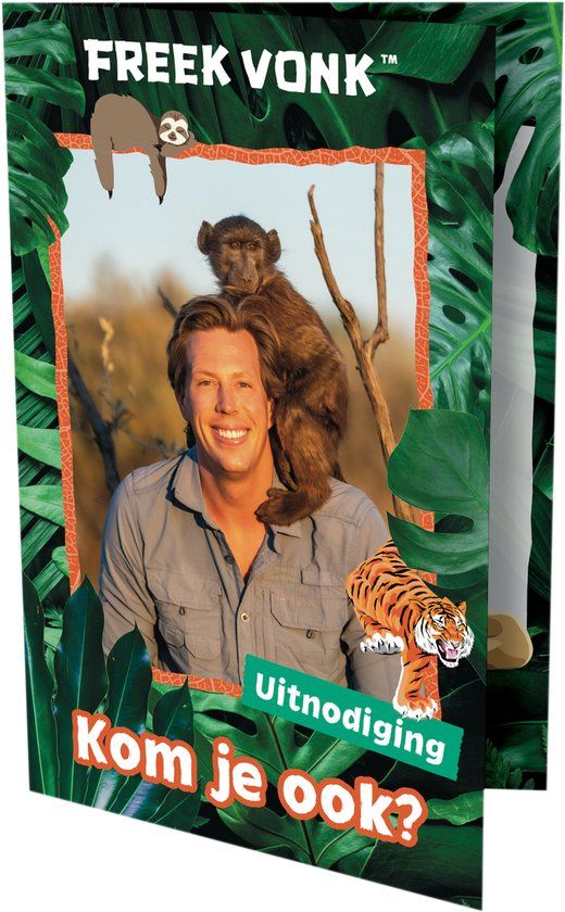 Interstat - Uitnodiging interstat freek vonk 2 | Set a 6 stuk | 6 stuks