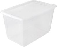 Famanu Opbergdoos met air control-systeem, 59 x 39 x 35 cm, 52 l, doorzichtig
